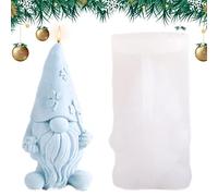 cypreason Easter Moulds for Candle Making Candle Moulds Silicone Resin Moulds Silicone Mould Swedish Tomte Candle Mould St. Patrick's Day Decorations
