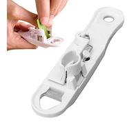 cypreason Green Bean Slicer, Multifunctional Bean Slicer, Vegetable Cutter, Bean Shredder Slicer, Remover, Peeler Runner, White, Kitchen Accessories for Home Restaurant