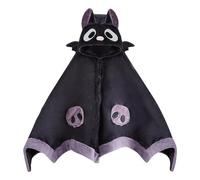 cypreason The Nightmare Before Oversized Hoodie Wearable Blanket Cartoon Bat Wearable Hooded Blanket With Demon WingsComfortable Halloween Blanket For Cosplay Theme