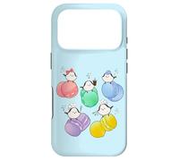 Cypress bird | macaron | colorful | cute | Japan | Hokkaido fairy | long tail bird Case for iPhone 17 Pro