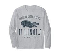 Cypress Creek Refuge, Illinois Long Sleeve T-Shirt
