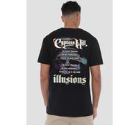 Cypress Hill - Illusions (Back Print) T-Shirt, Black | Size: 3XL cypress hill Black 3XL