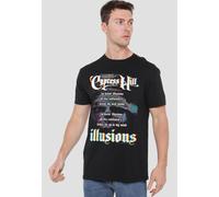 Cypress Hill - Illusions T-Shirt, Black | Size: Small cypress hill Black S
