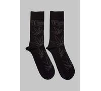 Cypress Hill Leaf Pattern Ankle Socks in Black cypress hill Black One Size
