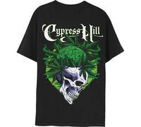 Cypress Hill Men's Insane In The Brain Back Print Cotton T-Shirt in Black | Size: Medium cypress hill Black M
