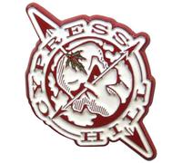 Cypress Hill Skull Compass Pin Badge One Size