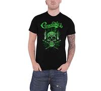 Cypress Hill T Shirt Twin Pipes Band Logo Official Mens Black