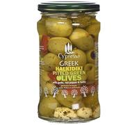 Cypressa Greek Halkidiki Pitted Green Olives, 380g
