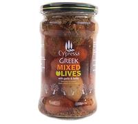 Cypressa | Mixed Olives with Garlic&Herb | 1 x 315g