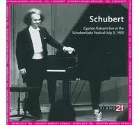 Cyprien Katsaris - Schubert: Piano Sonata 23, 3 Lieder, Klavierstuck, 12 Landler, Marcello: Adagio