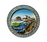 Cyprus 3D Fridge Magnet Souvenir Gift,Resin Handmade Cyprus Refrigerator Magnet Home & Kitchen Decoration Collection