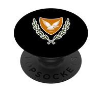 Cyprus Coat Of Arms Flag PopSockets Adhesive PopGrip