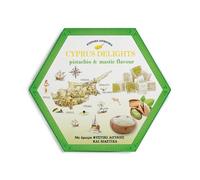 Cyprus/Greece Loukoumi Delight Mix Flavour Mastic Mastiha Pistachio - 1 pack 250g