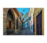 Cyprus Pano Lefkara Jigsaw Puzzle for Adults 200 Piece Travel Gift Souvenir 35x25CM