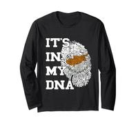 Cyprus Thumb Cypriot Pride Cypriot Roots It's in My DNA Long Sleeve T-Shirt