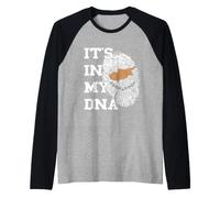 Cyprus Thumb Cypriot Pride Cypriot Roots It's in My DNA Raglan Baseball Tee