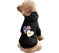 Cyprus U.S. Flag Cute Dog And Cat Clothes Pet Hoodie Sweatshirt Pullover Sweater Coat