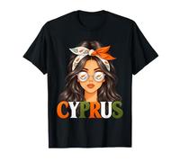 Cyprus Woman Map Sunglasses T-Shirt