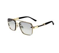CYQDMDSM sunglasses Retro Square For Men Women Classic Vintage Style Metal Frames Anti Sun Glasses Unisex