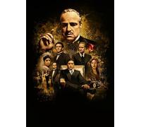 CYQFEZ 1000 Piece Godfathers Classic Film Posters Jigsaw Fun Game Toy Educational Game For Adult Wz357Yp