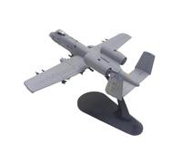 CYQOCD 1:100 For A-10 Strike Fighter Gray Retro Alloy Aircraft Model Indoor Scene Decoration Model