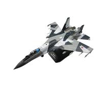 CYQOCD 1/100 For SU35 Super Flanker Military Model Heavy Fighter Russia Diecast Metal Plane Model(Grey)