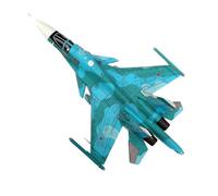 CYQOCD 1:72 For Сухой SU-34 Su34 Russian Air Force Diecast Airplane Fighter Model Static Diecast Ornament