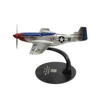 CYQOCD 1:72 For P-51D MUSTANG 1945 Alloy Ornament Aircraft Model Collectible Toy Souvenir Model