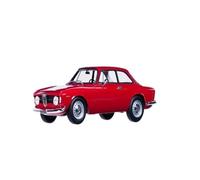 CYQOCD Collectible Race Car Model 1:18 For Alfa Romeo Giulia1600 Sprint GT Red Classic Car Model Resin Vehicle Single Door Sedan Bedroom Decoration