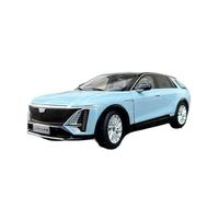 CYQOCD Collectible Race Car Model 1/18 For Cadillac LYRIQ Ruige Model SUV Alloy Blue Car Model Fashion Family Sedan Model Bedroom Decoration