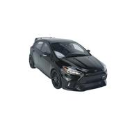 CYQOCD Collectible Race Car Model 1:18 For Ford Focus Rs Shadow Black Resin Car Model Decorative Model For Collection Vehicle 2017 Bedroom Decoration