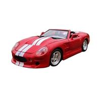 CYQOCD Collectible Race Car Model 1:18 For Ford Shelby Red Convertible Die-cast Toy Alloy Car Model Indoor Independent Game Bedroom Decoration