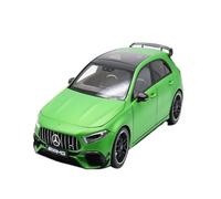CYQOCD Collectible Race Car Model 1:18 For Mercedes-Benz A45 AMG NZG 2023 Classic Simulation Alloy Car Model Interior Decoration Bedroom Decoration(Green)