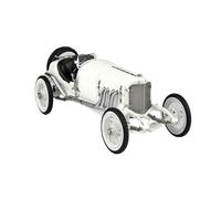 CYQOCD Collectible Race Car Model 1:18 For Mercedes Targa Florio 1924 White Alloy Car Model Retro Classic Convertible Four-wheeler Bedroom Decoration