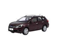 CYQOCD Collectible Race Car Model 1:18 For Nissan Venucia T70 SUV Alloy Car Model Diecast Simulation Toy Collection Model Bedroom Decoration(Brown)