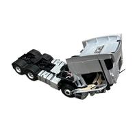 CYQOCD Collectible Race Car Model 1:24 For Mercedes-Benz Axtos Tractor Alloy Static Model Heavy Truck Model Shelf Display Bedroom Decoration