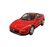 CYQOCD Collectible Race Car Model 1/24 For Toyota MR2 1989 Static Alloy Car Model With Door Opening Bedroom Decoration Surprise Toys Bedroom Decoration