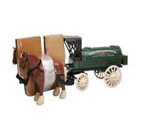 CYQOCD Collectible Race Car Model 1:25 For Horse Wagon Tank Wagon Trailer Vintage Model Out-of-print Vehicle Classic Ornaments Bedroom Decoration