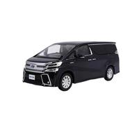 CYQOCD Collectible Race Car Model 1:30 For Alphard Vellftre Mpv Alloy Simulation Toy Car Model Adult Collection Display Model Bedroom Decoration(Black)