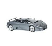 CYQOCD Collectible Race Car Model 1:43 For Bugatti EB110 GT Grigio Scuro Grey Alloy Supercar Model Small Scale Vehicle Rare Display Bedroom Decoration