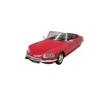 CYQOCD Collectible Race Car Model 1/43 For Citroen Cabriolet Red Classic Design Alloy Car Model Static Sedan Display Collection Bedroom Decoration