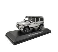 CYQOCD Collectible Race Car Model 1/43 For Mercedes Benz G500 4x4 Off-Road Vehicle Die-Cast Alloy Car Model Silver Metals Decoration Bedroom Decoration