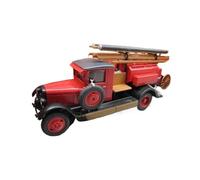 CYQOCD Collectible Race Car Model 1:43 For Nm3-7 Fire Engine Alloy Car Model Finished Simulation Engineering Vehicles Collection Bedroom Decoration(Red B)