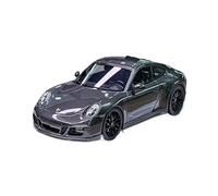 CYQOCD Collectible Race Car Model 1:43 For Porsche 911 991 Carrera 4 Gts 2014 Resin Model Authentically Detailed Vehicle Bedroom Decoration(Grey)