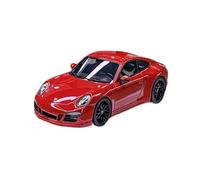 CYQOCD Collectible Race Car Model 1:43 For Porsche 911 991 Carrera 4 Gts 2014 Resin Model Authentically Detailed Vehicle Bedroom Decoration(Red)