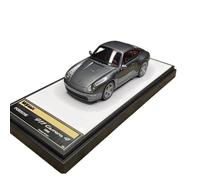 CYQOCD Collectible Race Car Model 1:43 For Porsche 911 993 Carrera 4 VM145 1995 Grey Resin Sedan Realistic Static Car Display Bedroom Decoration