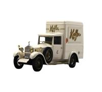 CYQOCD Collectible Race Car Model 1:43 For Rolls Royce Twenty Park Ward Van Alloy Car Model White Vintage Collection Bedroom Decoration