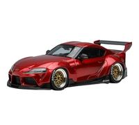 CYQOCD Collectible Race Car Model 1:43 For Toyota Pandem Gr Supra Ver.1 2019 Resin Vehicle Multicolor Limited Edition Realistic Model Bedroom Decoration(Red)
