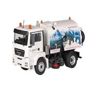 CYQOCD Collectible Race Car Model 1:50 For Man Tgs Cityfant 6000 71212-02-L Road Sweeping Alloy Mini Car Model Large Capacity Vehicle Bedroom Decoration