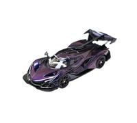 CYQOCD Collectible Race Car Model 1/64 For Apollo Helios IE Resin Car Model Metal Vehicles Collector's Edition Players Must Have Models Bedroom Decoration(Purple)